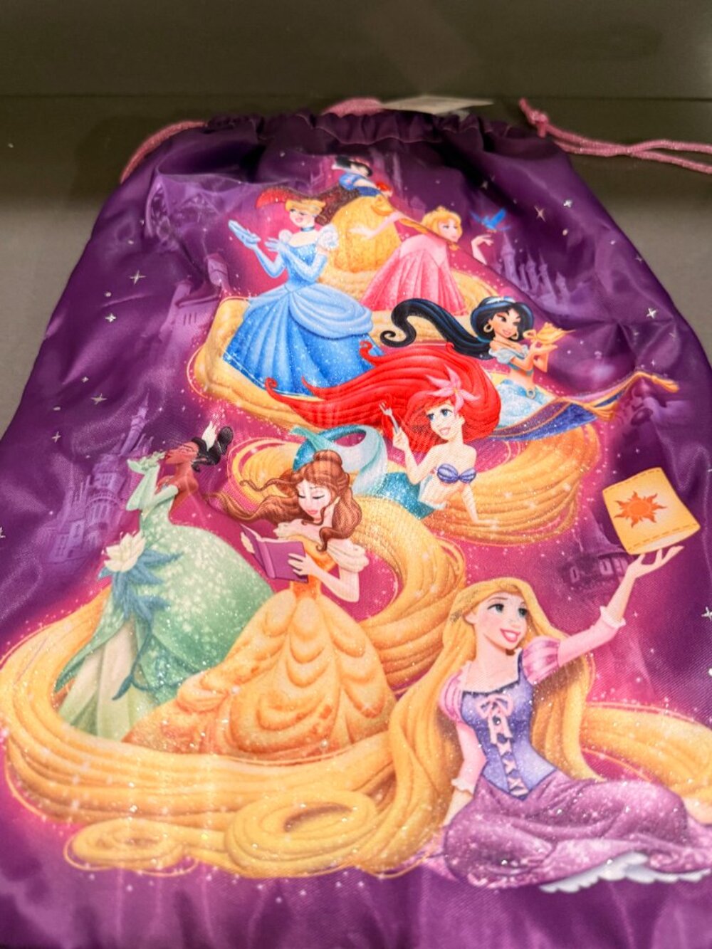 Disney Princess Drawstring Tote Backpack - Picture 5 of 5